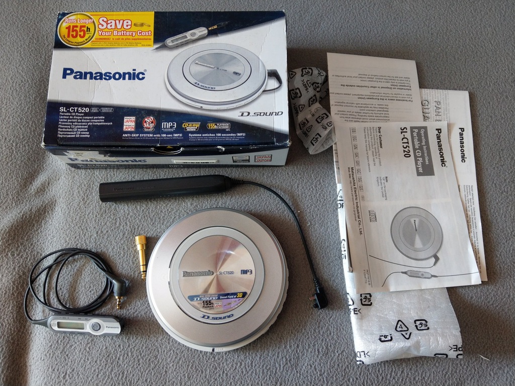 パナソニック SL-CT520 CD プレーヤー Panasonic MP3 概要 ポータブルCDプレーヤー SL-CT520 | オーディオ | Panasonic