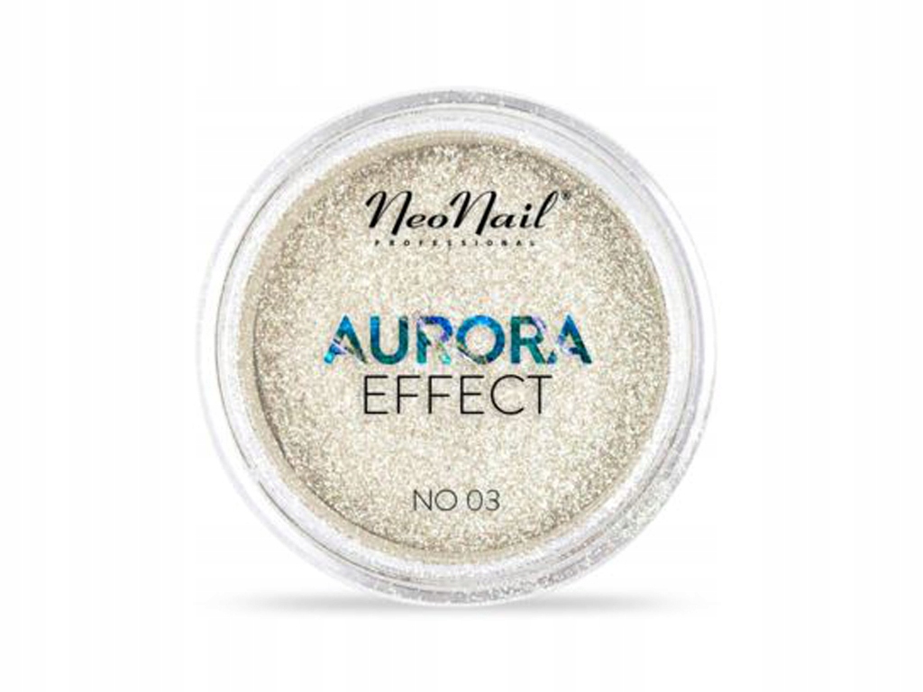 Neonail Aurora Effect Puder 03 niebieski