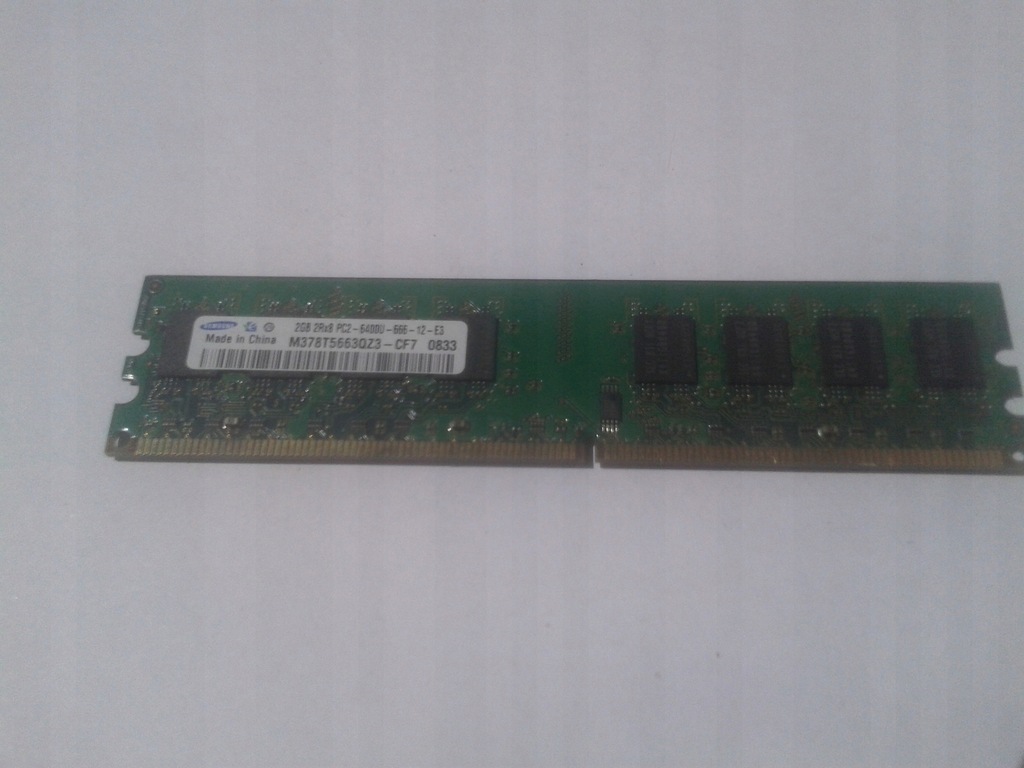 Samsung RAM pamięć DDR2 2GB 6400 800 MHz BCM