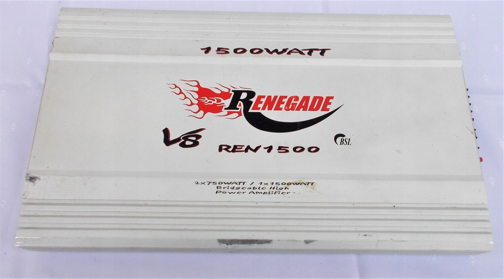 ~~ Wzmacniacz samochodowy RENEGADE V8 REN 1500 ~~