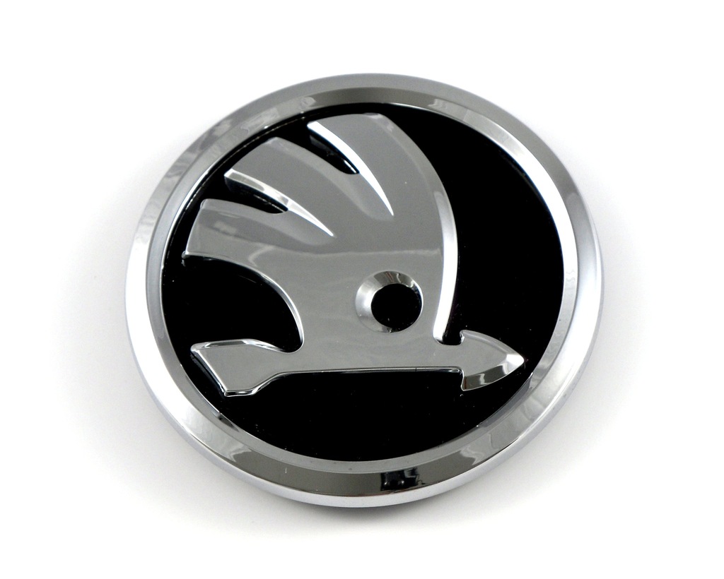 ZNACZEK EMBLEMAT LOGO SKODA FABIA OCTAVIA 80 mm