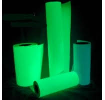 Folia FOTOLUMINESCENCYJNA świecąca w nocy 1 m2
