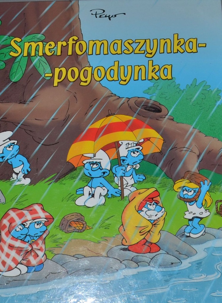 Peyo Książka Smerfy Smerfomaszynka pogodynka