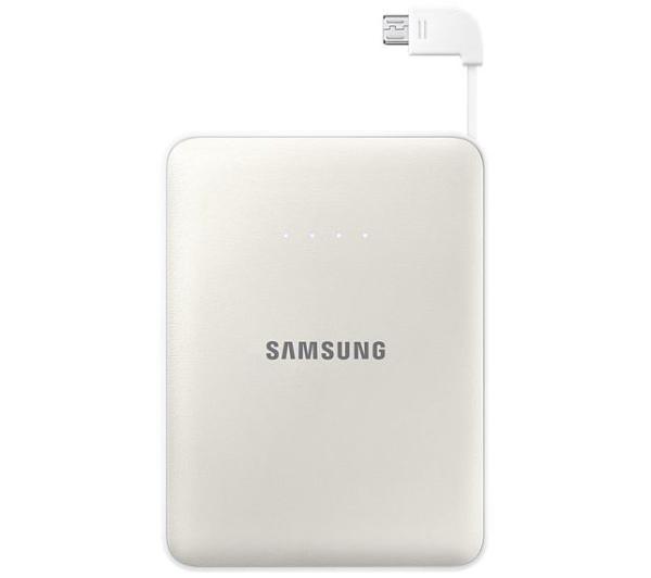 BIAŁY Powerbank Samsung EB-PG850BW 8400 mAh LED