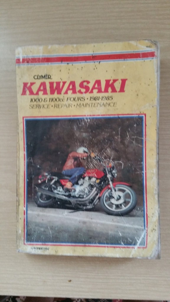 Instrukcja napraw Kawasaki KZ 1000 i 1100 