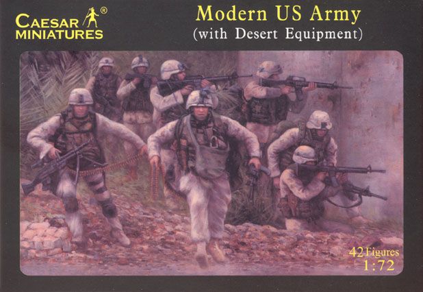 CAESAR MINIATURES H030 - 1:72 Modern US Army