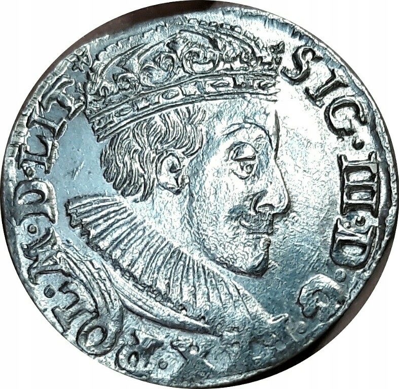 Trojak Zygmunt III 1589 Olkusz R2 stan I