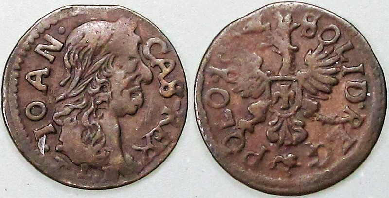 698. JAN II KAZIMIERZ, BORATYNKA, CAS--REX
