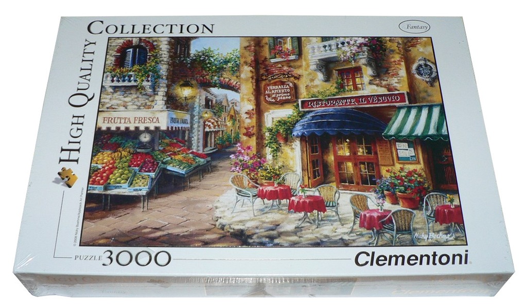 Puzzle Clementoni 3000 - BUON APPETITO - Włochy !
