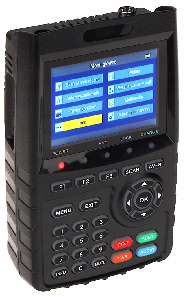 MIERNIK SYGNAŁU TV DVB-T DVB-T2 WS-6975 - 7762738109 - oficjalne ...