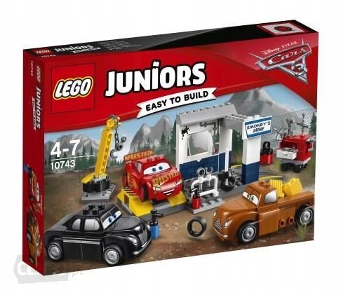 LEGO JUNIORS CARS 10743 WARSZTAT SMOKY`EGO K-CE