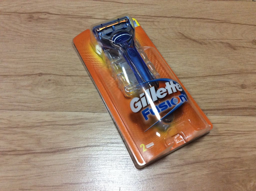 Gillette Fusion maszynka do golenia + 2 wklady