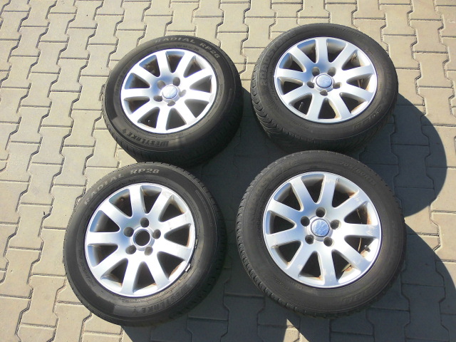 VW PASSAT B5 SUPERB FELGI ALUMINIOWE 15 5X112