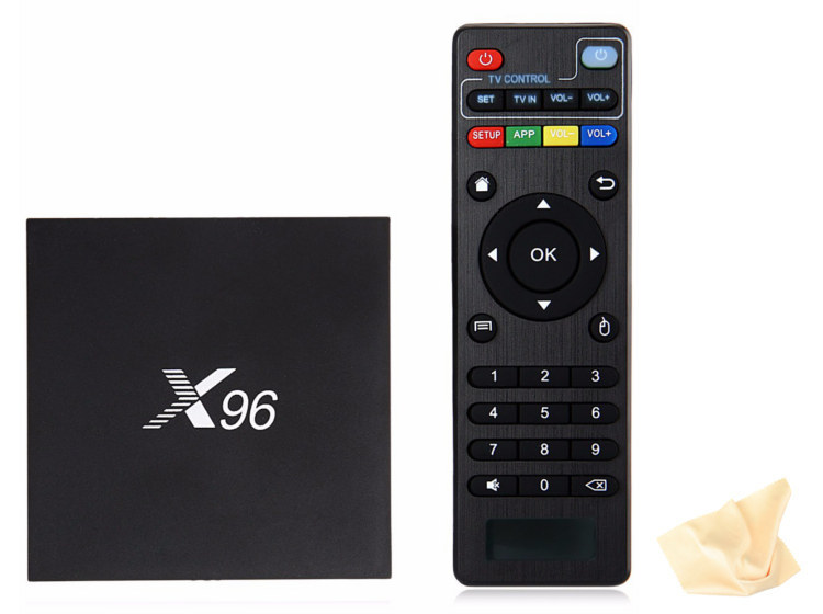 TV BOX X96 Android 6 SMART 2x2GHZ 4K 16/2GB 3D Wwa