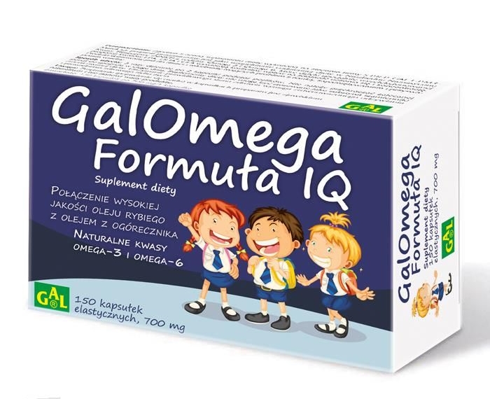 GalOmega Formuła IQ 150 kapsułek - zamiennik EyeQ