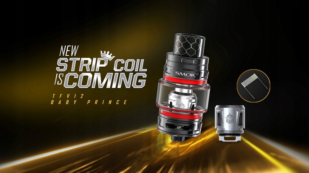 ATOMIZER SMOK TFV12 BABY PRINCE TANK 4,5 ML