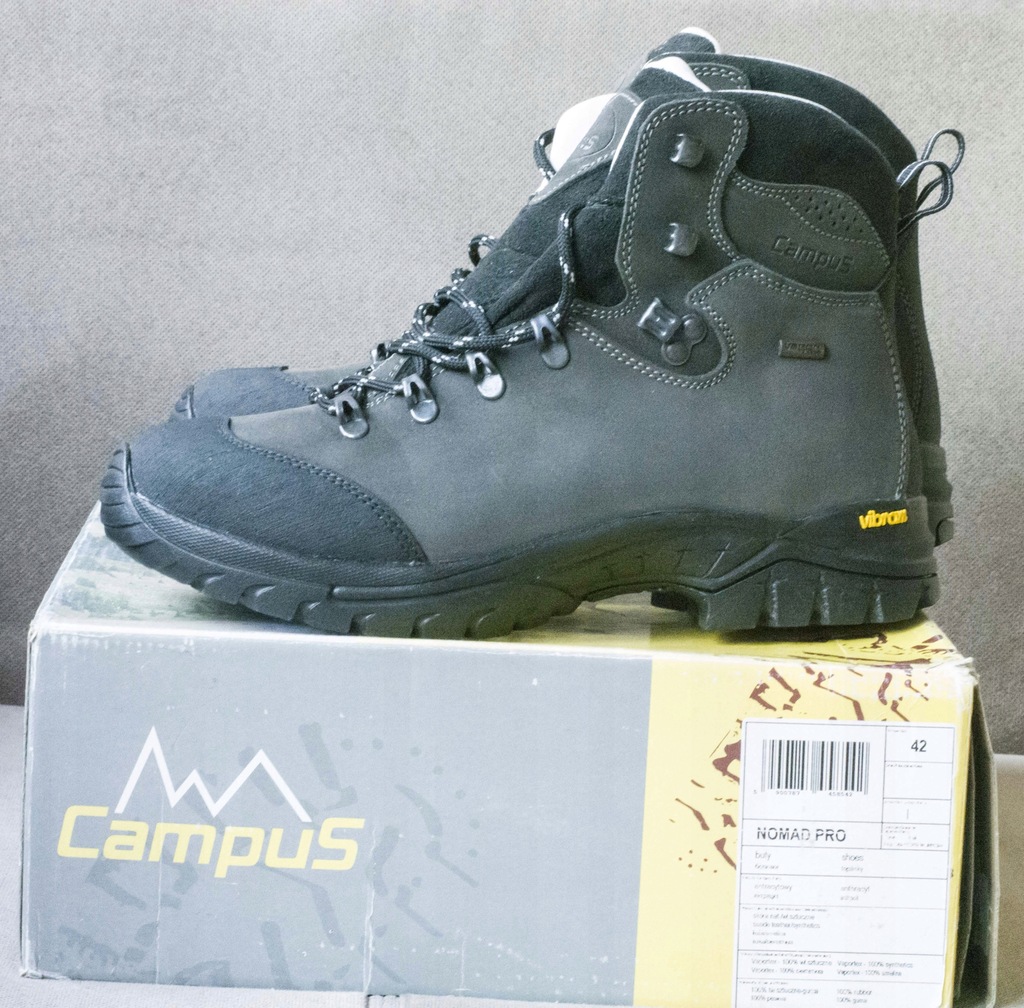 Buty trekkingowe męskie r. 42 Campus Nomad Pro