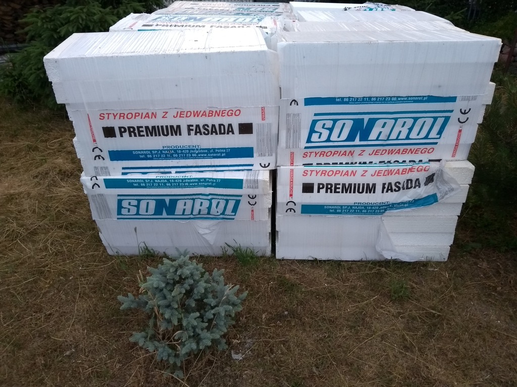 Styropian z Jedwabnego grubość 20 cm Sonarol