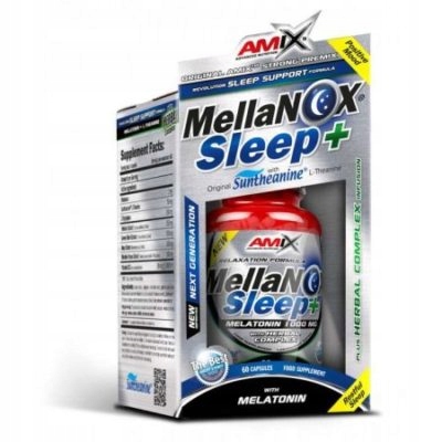 MellaNOX Sleep+ 60 kapsułem, Amix ZMA TESTOSTERON