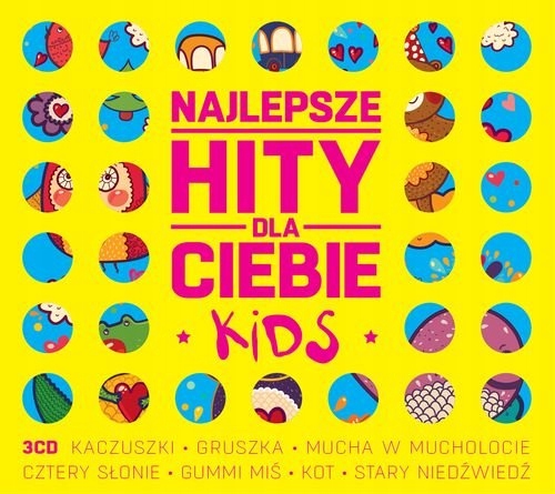 PIOSENKI DLA DZIECI Fasolki Gummi Miś Mini Club3CD