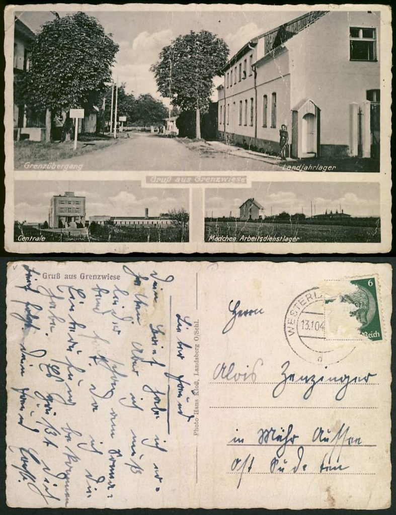 Zawisna  -  Praszka Olesno  3 widok  OPL 01.2776