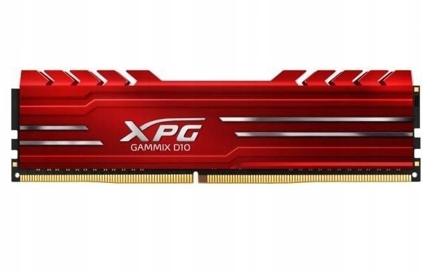 ADATA XPG Gammix D10 DDR4 8GB 2400MHz, CL16, Red