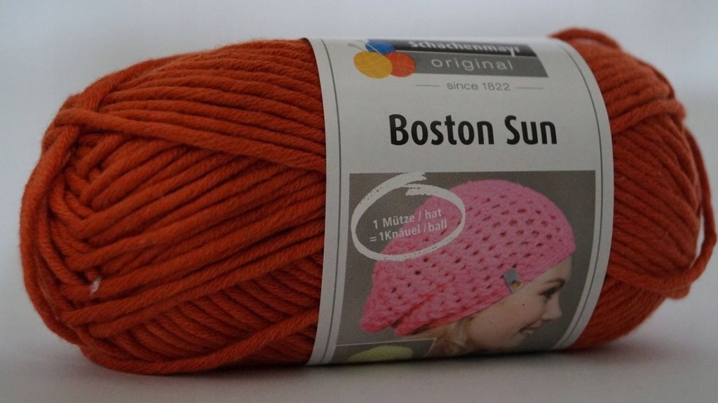 Schachenmayr BOSTON SUN CEGLANY WŁÓCZKA 100G