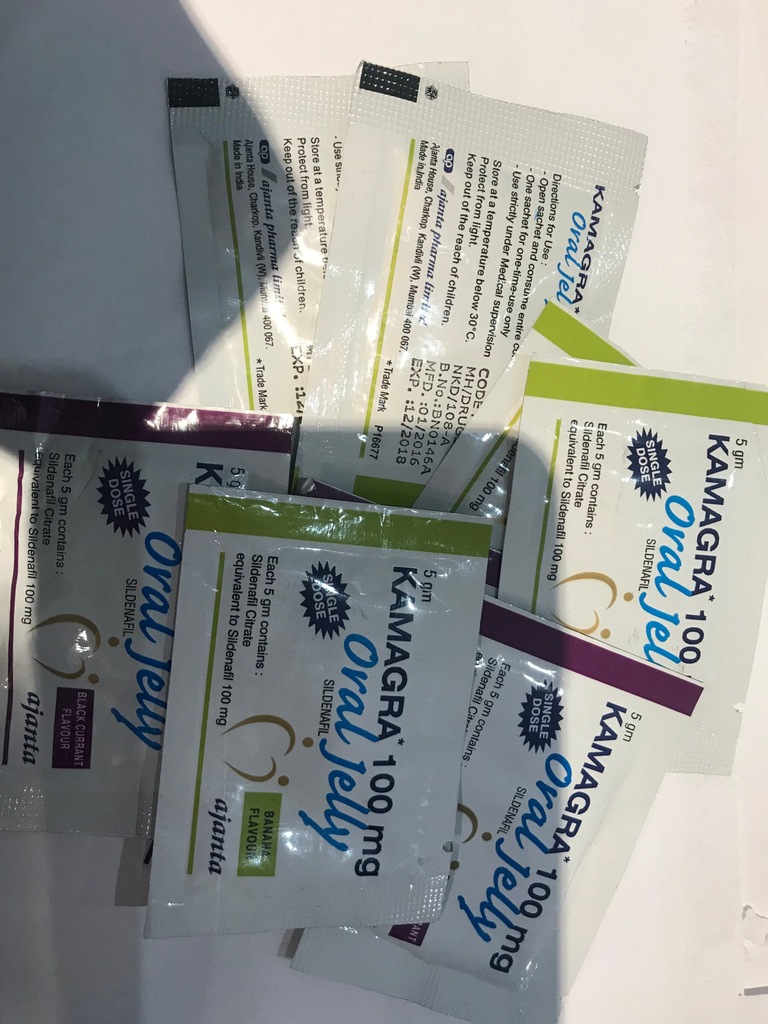 Kamagra Oral Jelly (żel)ORGINAŁ 100mg 10 szt