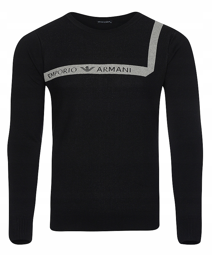 Emporio Armani sweter męski C-Neck __ XL