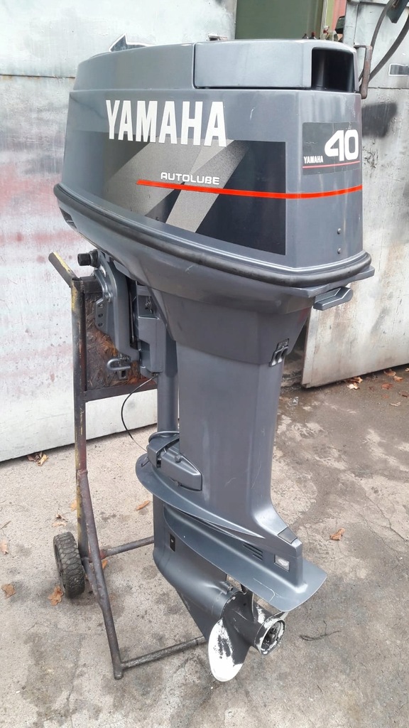 YAMAHA　MB40H silnik zaburtowy YAMAHA 40 KM manetka - 7677162662