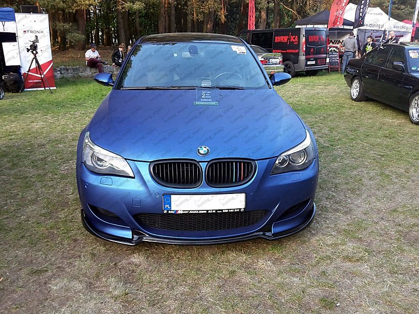 BMW 5 E60 M5 HARTGE PRZEDNIA DOKŁADKA ZDERZAKA