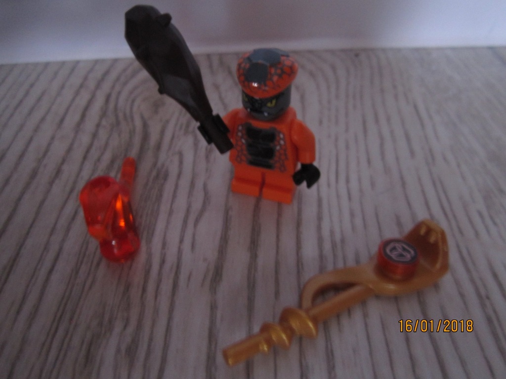 LEGO Ninjago Snike+ broń + berło + wąż