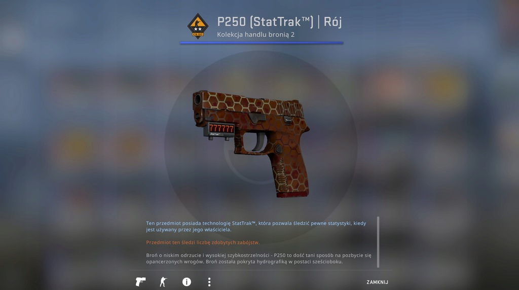 StatTrak P250 HIVE MW 4/5 - CS: GO skin