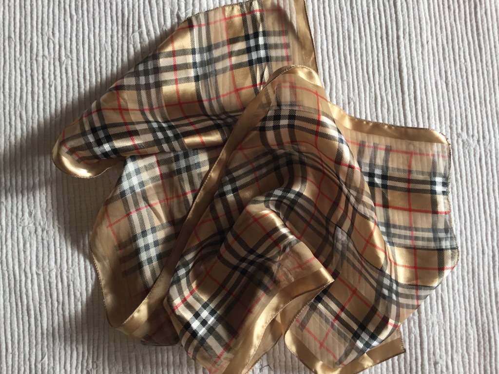 Apaszka w kratkę Burberry