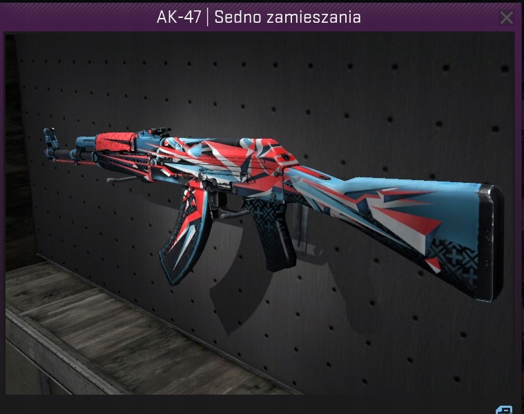 AK-47 SEDNO ZAMIESZANIA POINT DISARRAY CS GO skin