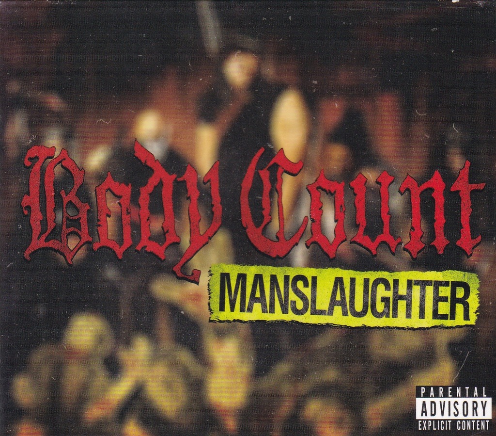 CD- BODY COUNT- MANSLAUGHTER (NOWA W FOLII)  ICE-T