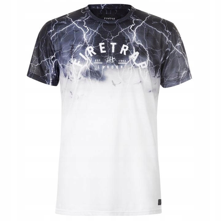 O9988 Firetrap Sublimat t-shirt KOSZULKA męska L