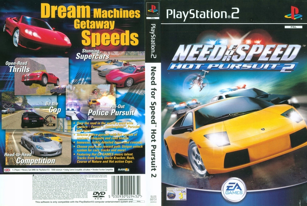 Need For Speed Hot Pursuit 2 Ii Ps2 7601933461 Oficjalne Archiwum Allegro