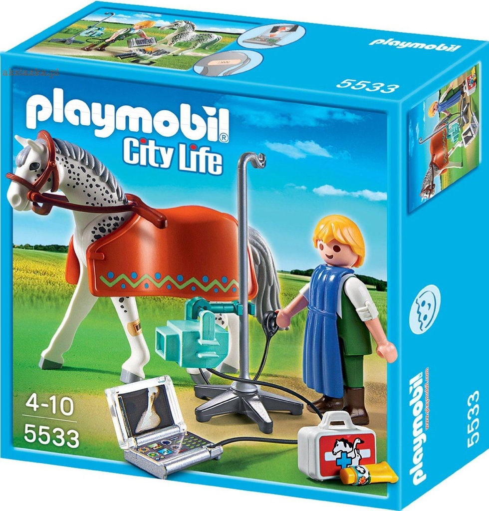 PLAYMOBIL 5533 LEKARZ WETERYNARII CITY LIFE
