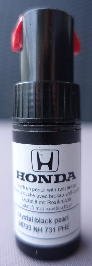 Oryginalny Lakier Zaprawkowy Honda - Black Pearl - 7358481019 ...