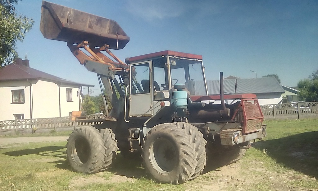 Skoda LIAZ koparko ładowarka spych