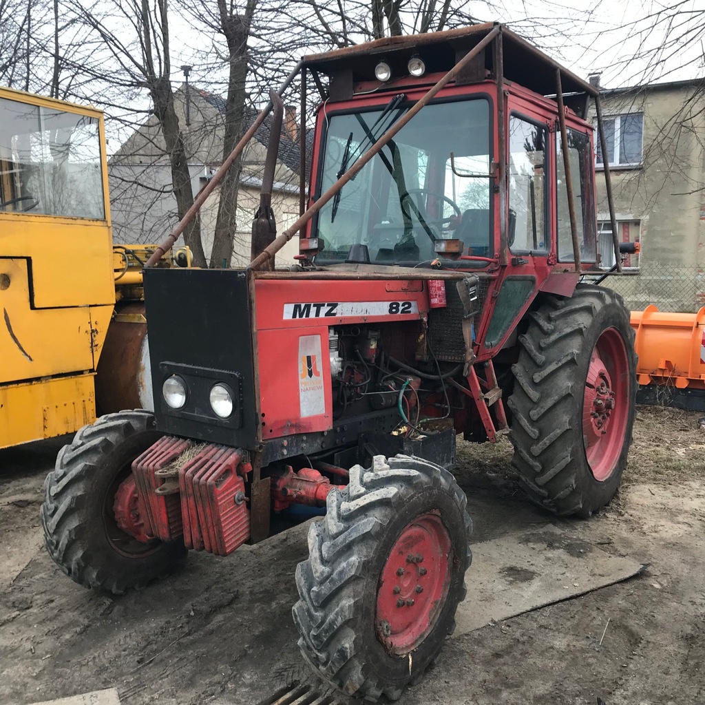 Ciągnik MTZ 82 4X4 z zabudową leśną Zarejestrowany