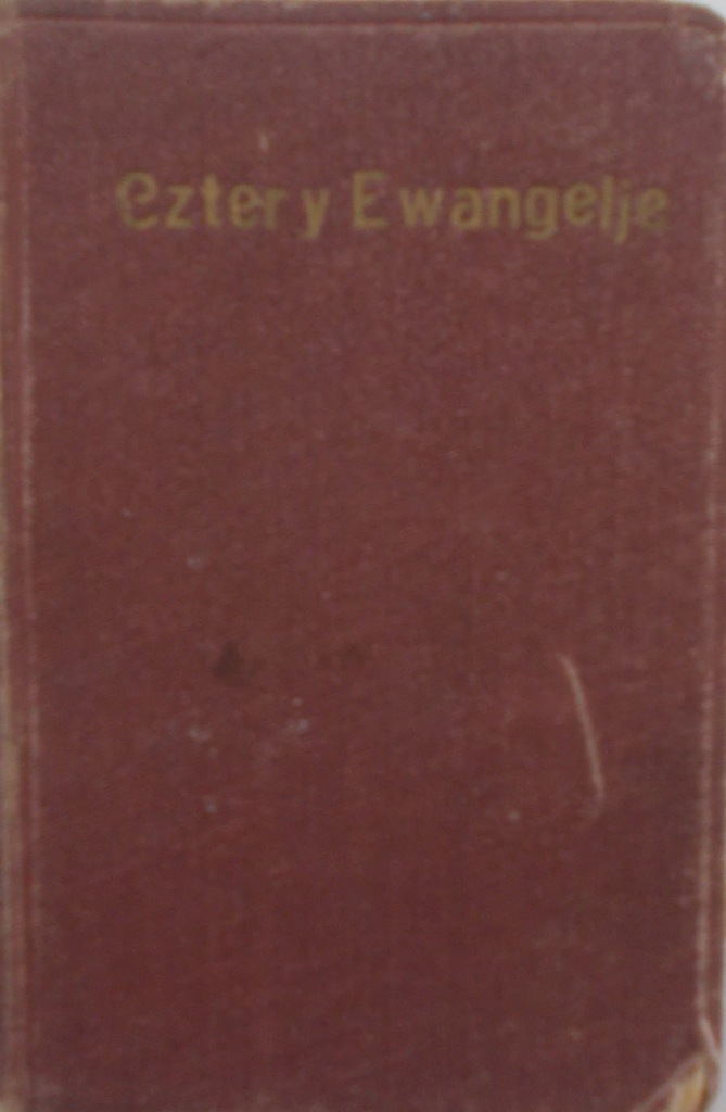 Cztery ewangelie 1937 r.