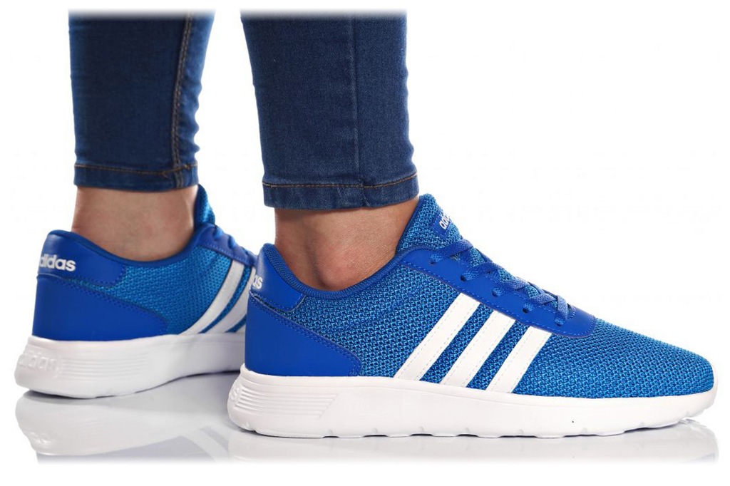 BUTY ADIDAS DAMSKIE LITE RACER K AW4055 NIEBIESKIE