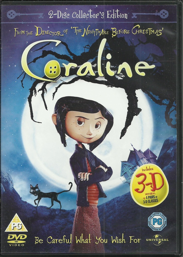 Koralina I Tajemnicze Drzwi 2 Cały Film Coraline / Koralina i tajemnicze drzwi - 2xDVD - 6931960225 - oficjalne