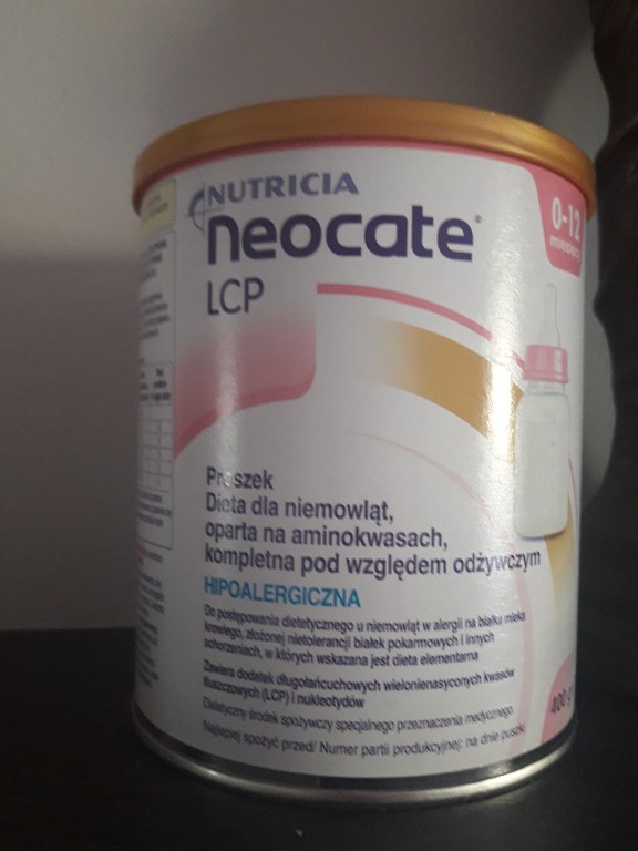 Neocate Lcp 400g zestaw 6 sztuk 07.2019