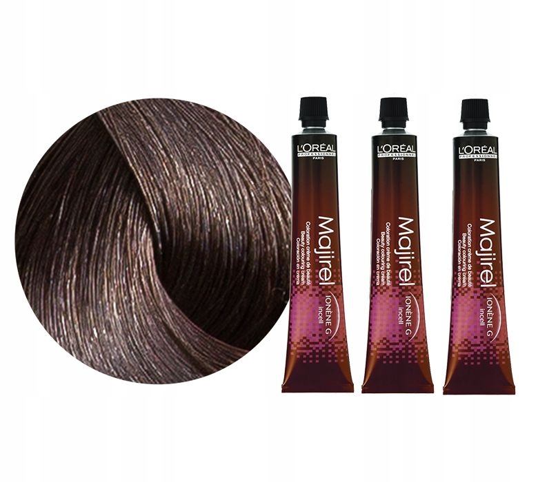 LOREAL MAJIREL TRWAŁA FARBA KOLOR C5.12 3X50ML