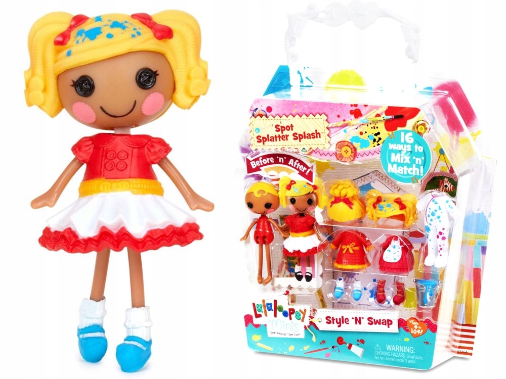 Lalka Lalaloopsy MINI + ubranka buty zestaw ZA2727