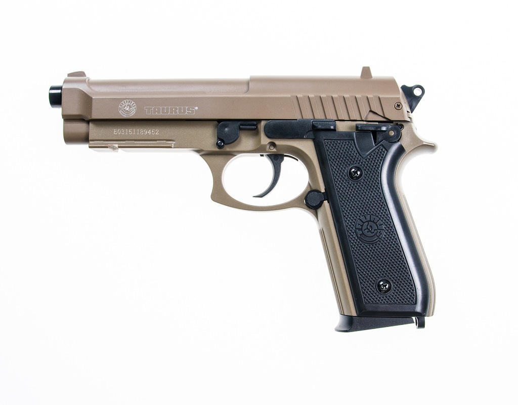 Pistolet ASG Taurus PT92 Metal Slide - tan 210117