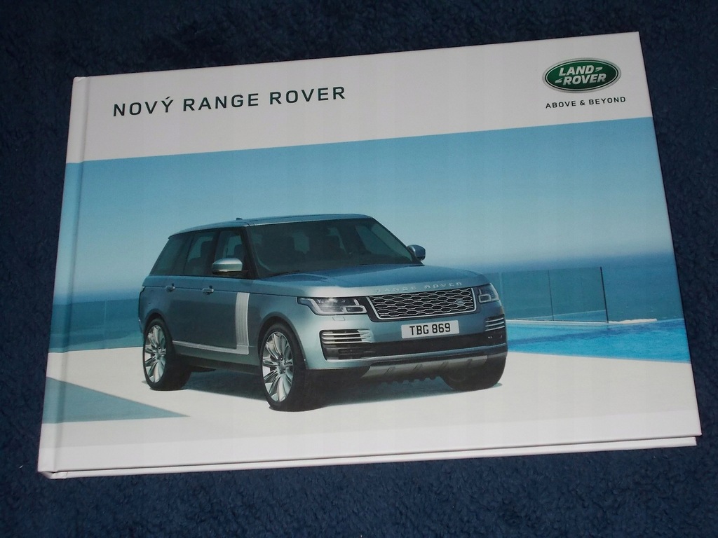 ----> Range Rover - twarda oprawa ! 2018 !